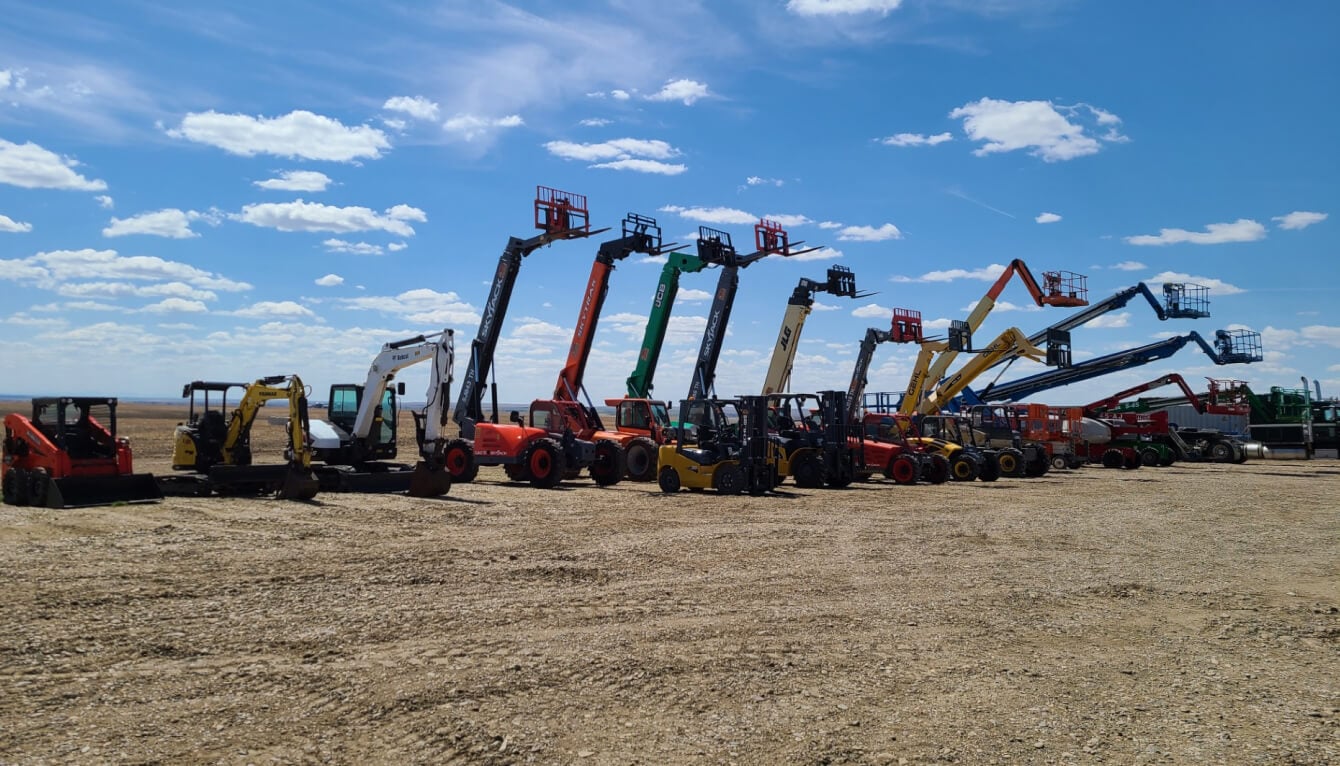 Scissor lift and aerial lift equipment lineup
